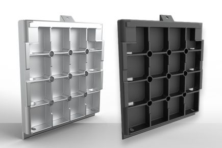 Die-Cast Aluminum End Plate